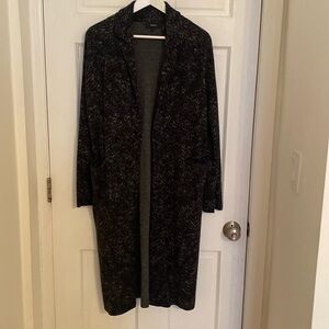 Theory knit blazer long